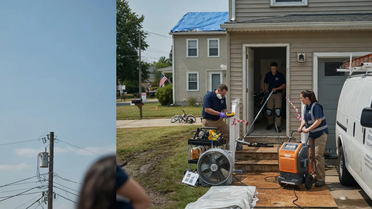 Water Damage Repair in Grant, OK near me